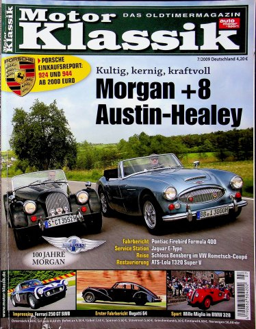 Deckblatt Motor Klassik (07/2009)